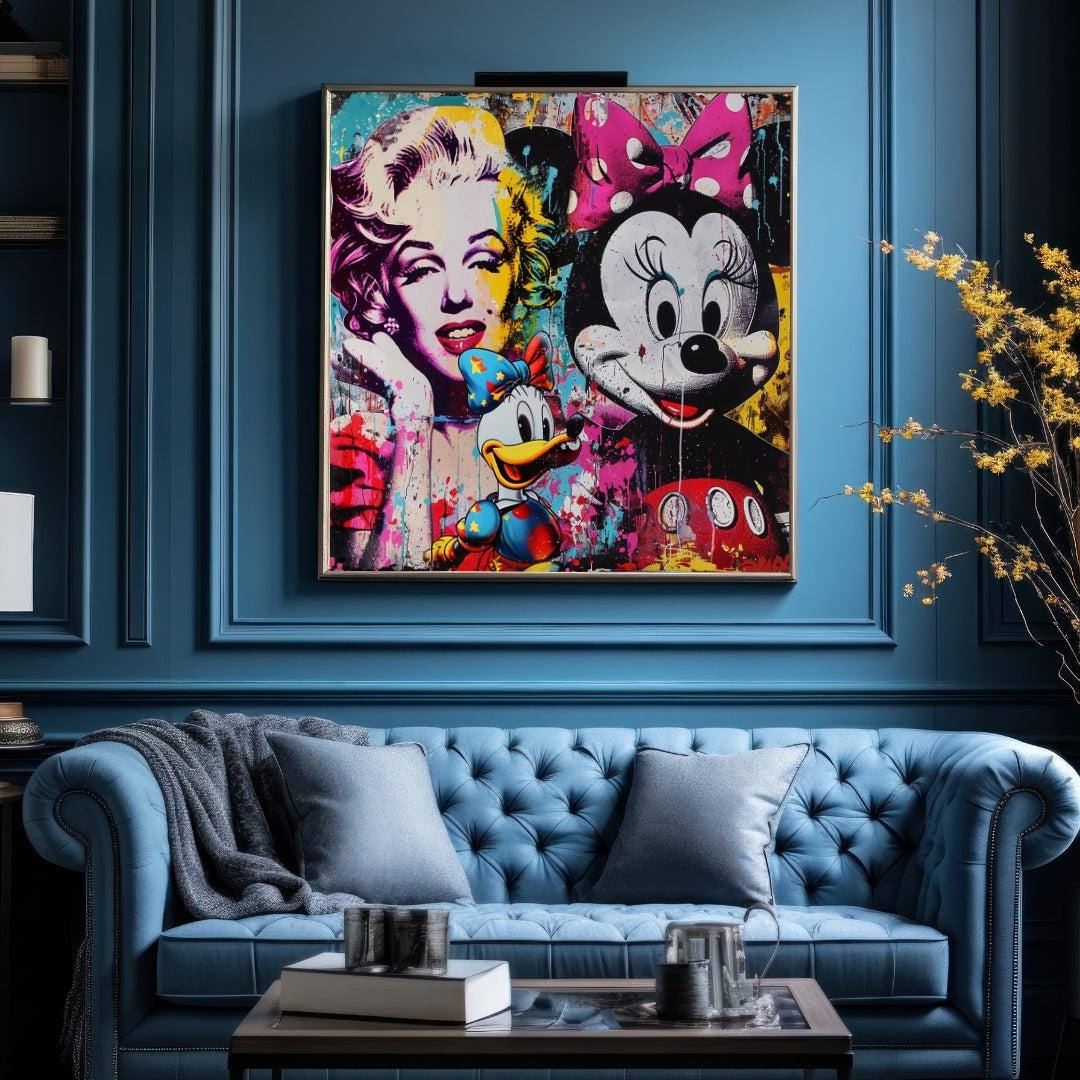 "MARILYN MONROE & MICKEY" 2