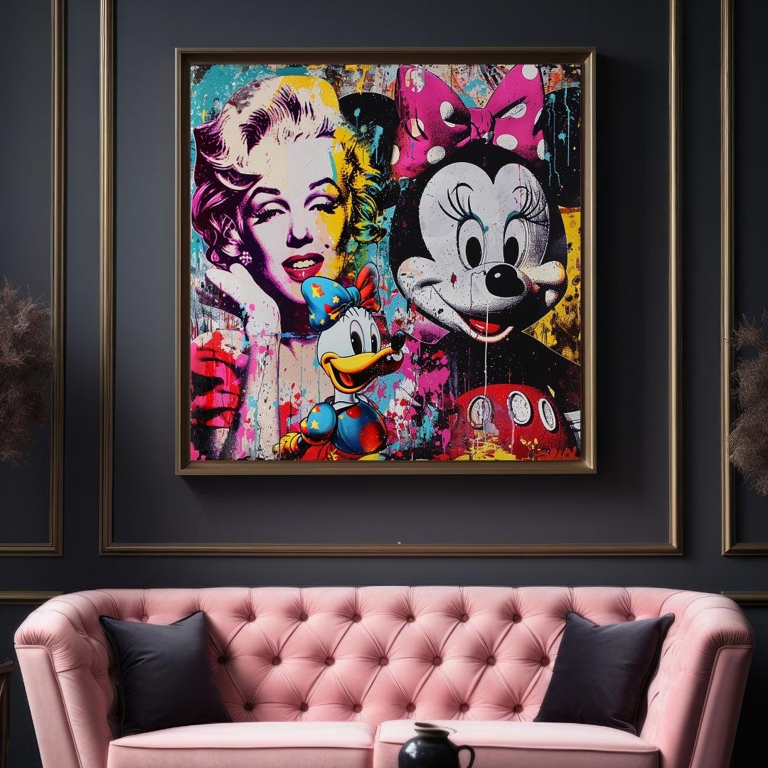 "MARILYN MONROE & MICKEY" 2