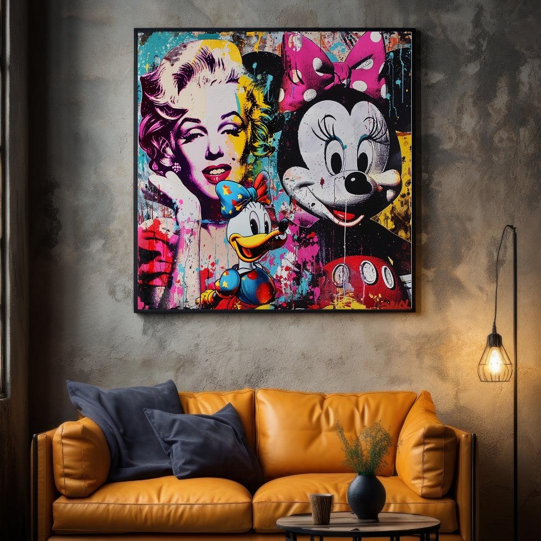 "MARILYN MONROE & MICKEY" 2