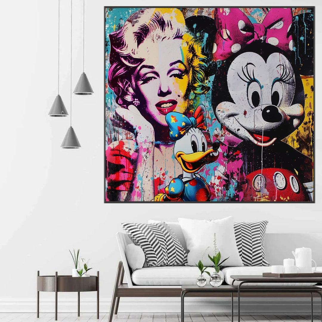 "MARILYN MONROE & MICKEY" 2