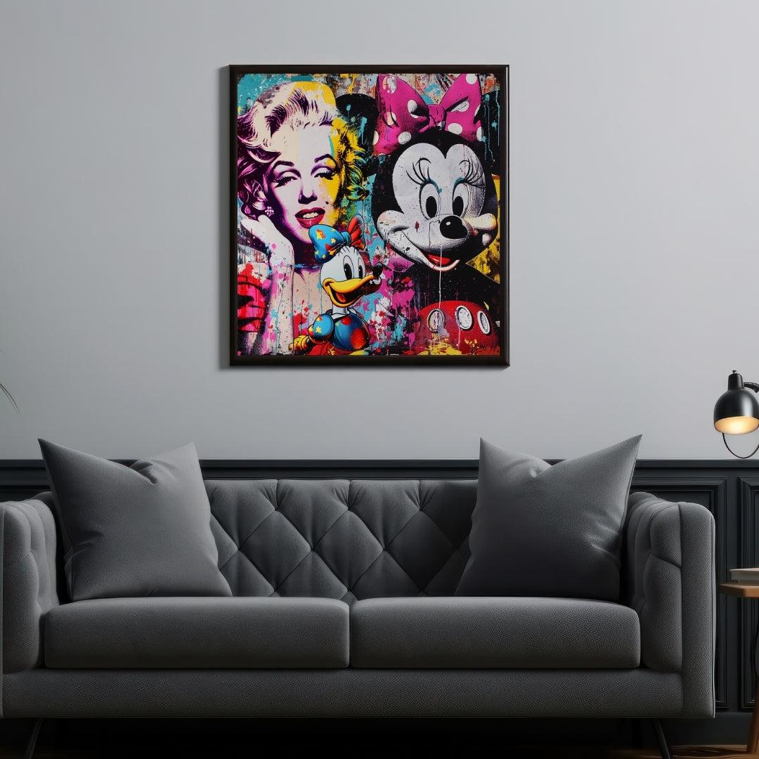 "MARILYN MONROE & MICKEY" 2