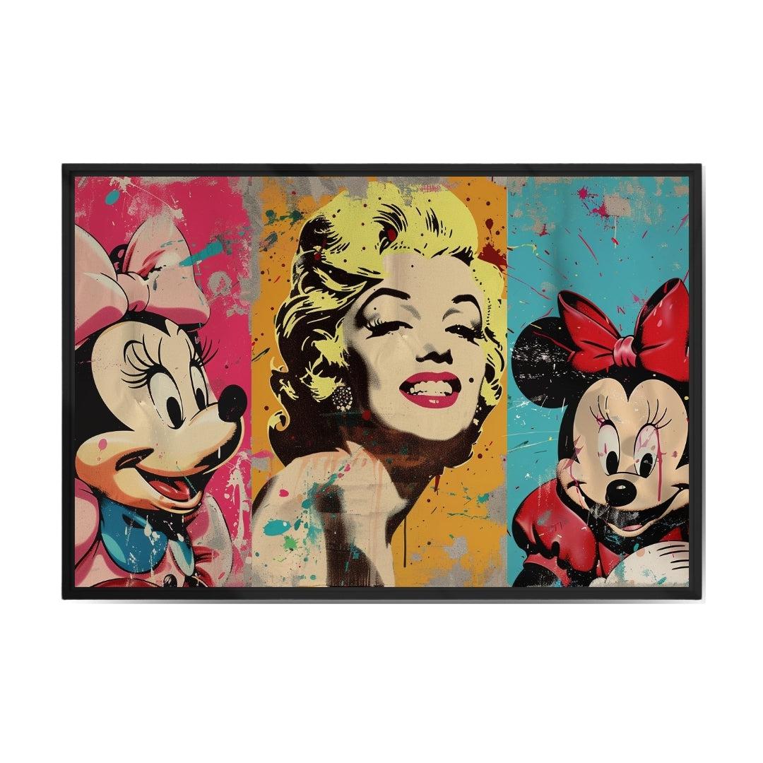 "MARILYN MONROE & MICKEY" 3