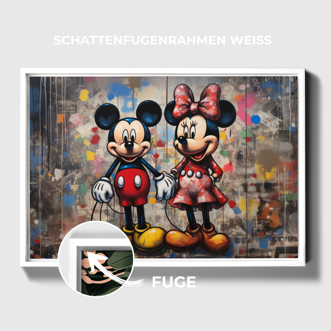 "MINNIE MOUSE UND MICKEY MOUSE"