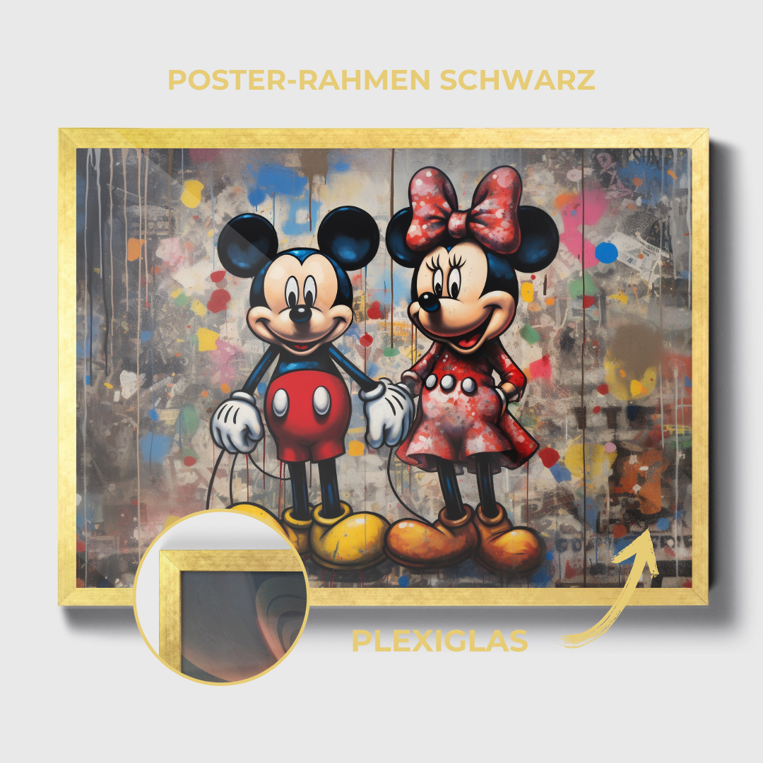 "MINNIE MOUSE UND MICKEY MOUSE"