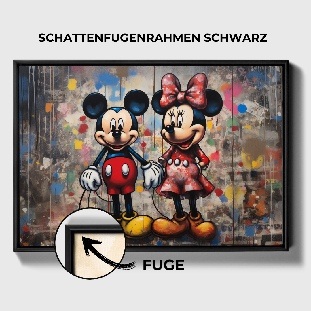 "MINNIE MOUSE UND MICKEY MOUSE"