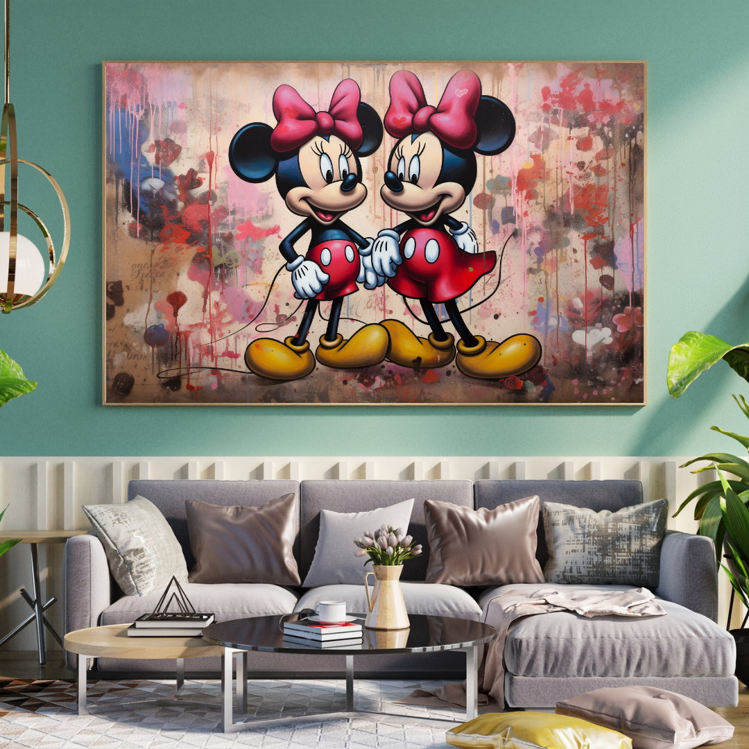 "MINNIE AND MINNIE MOUSE" 2