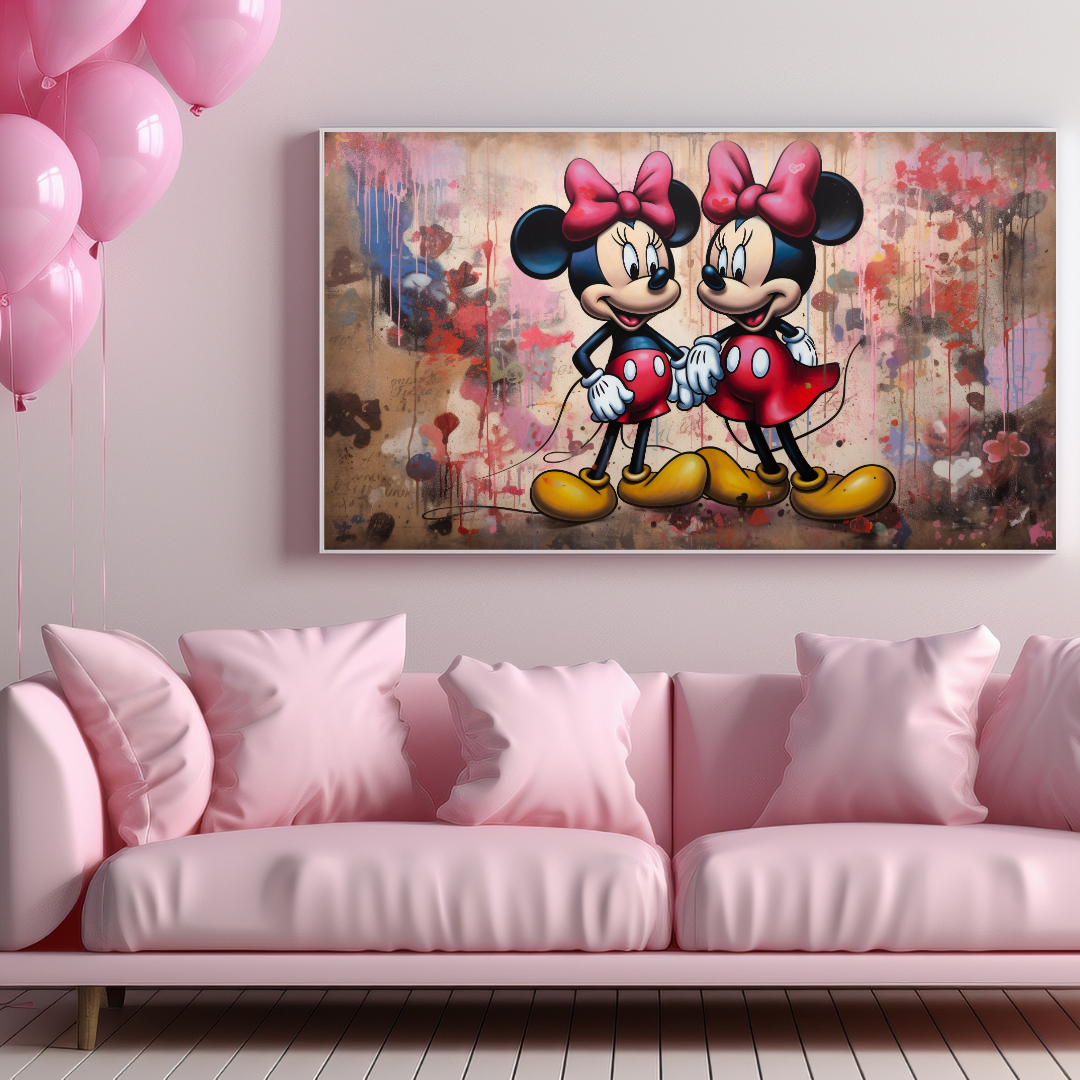 "MINNIE AND MINNIE MOUSE" 2