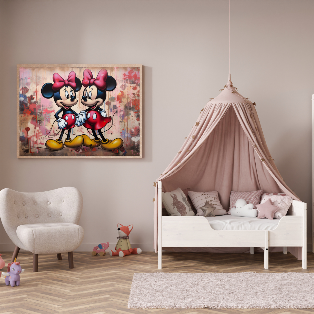 "MINNIE AND MINNIE MOUSE" 2