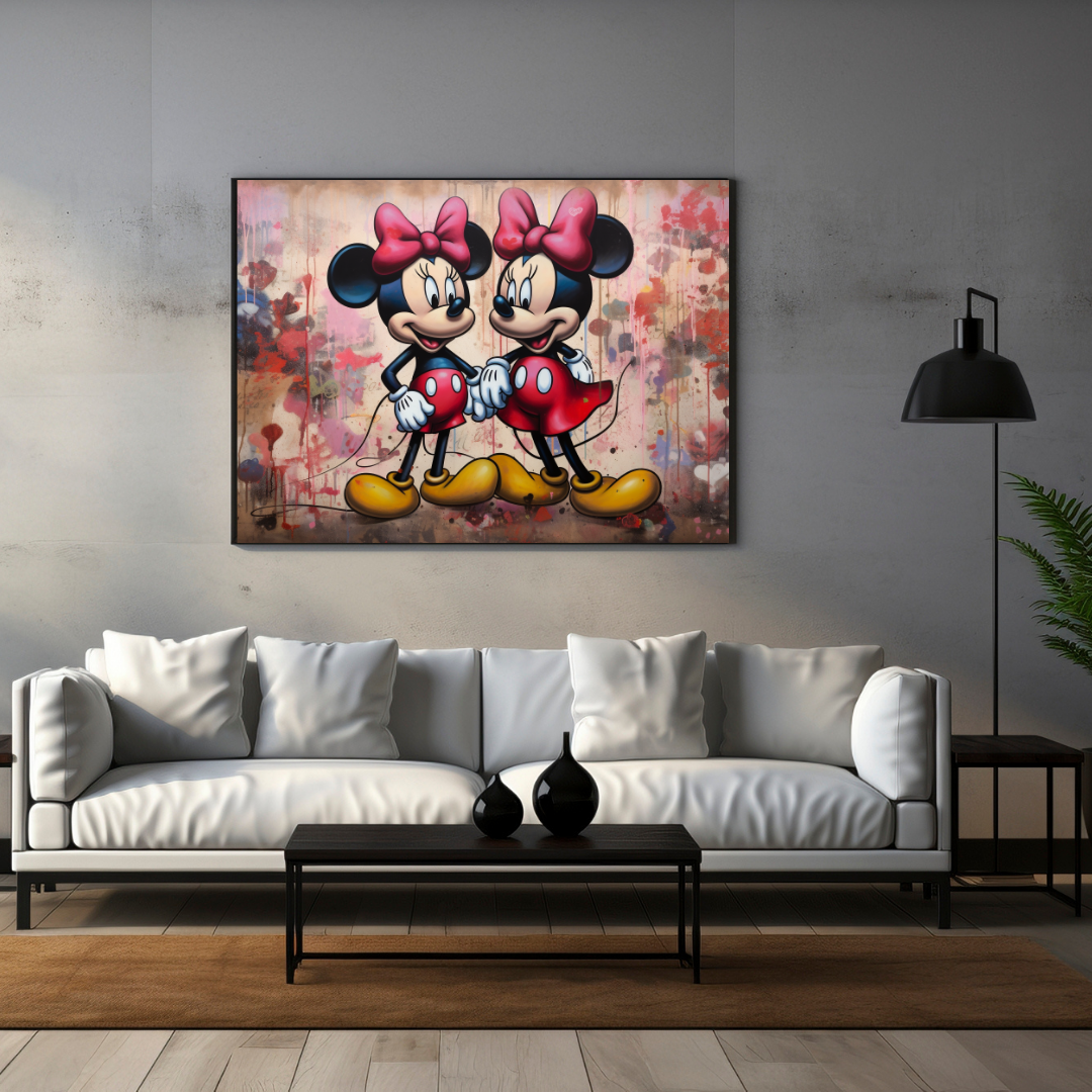 "MINNIE AND MINNIE MOUSE" 2