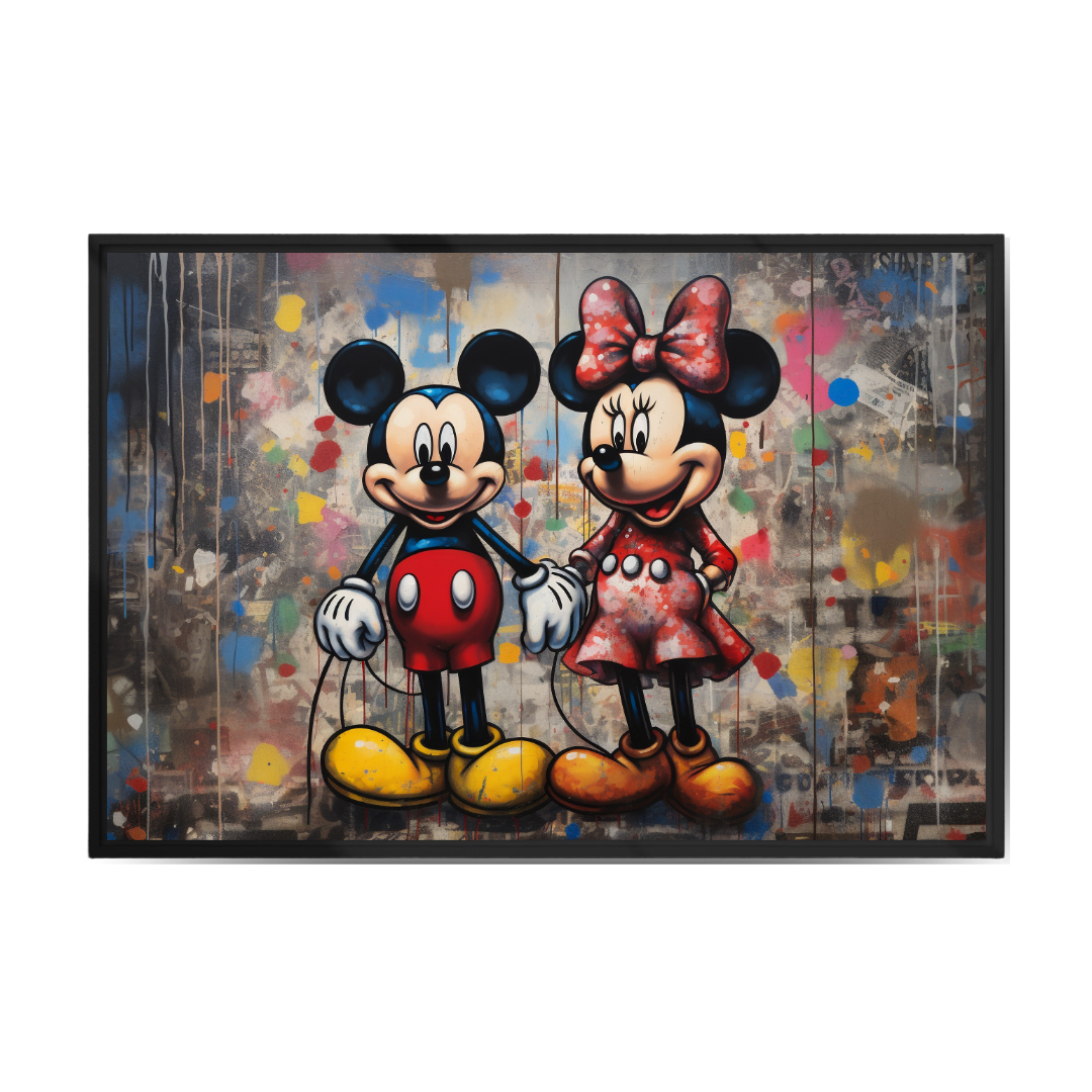 "MINNIE MOUSE UND MICKEY MOUSE"