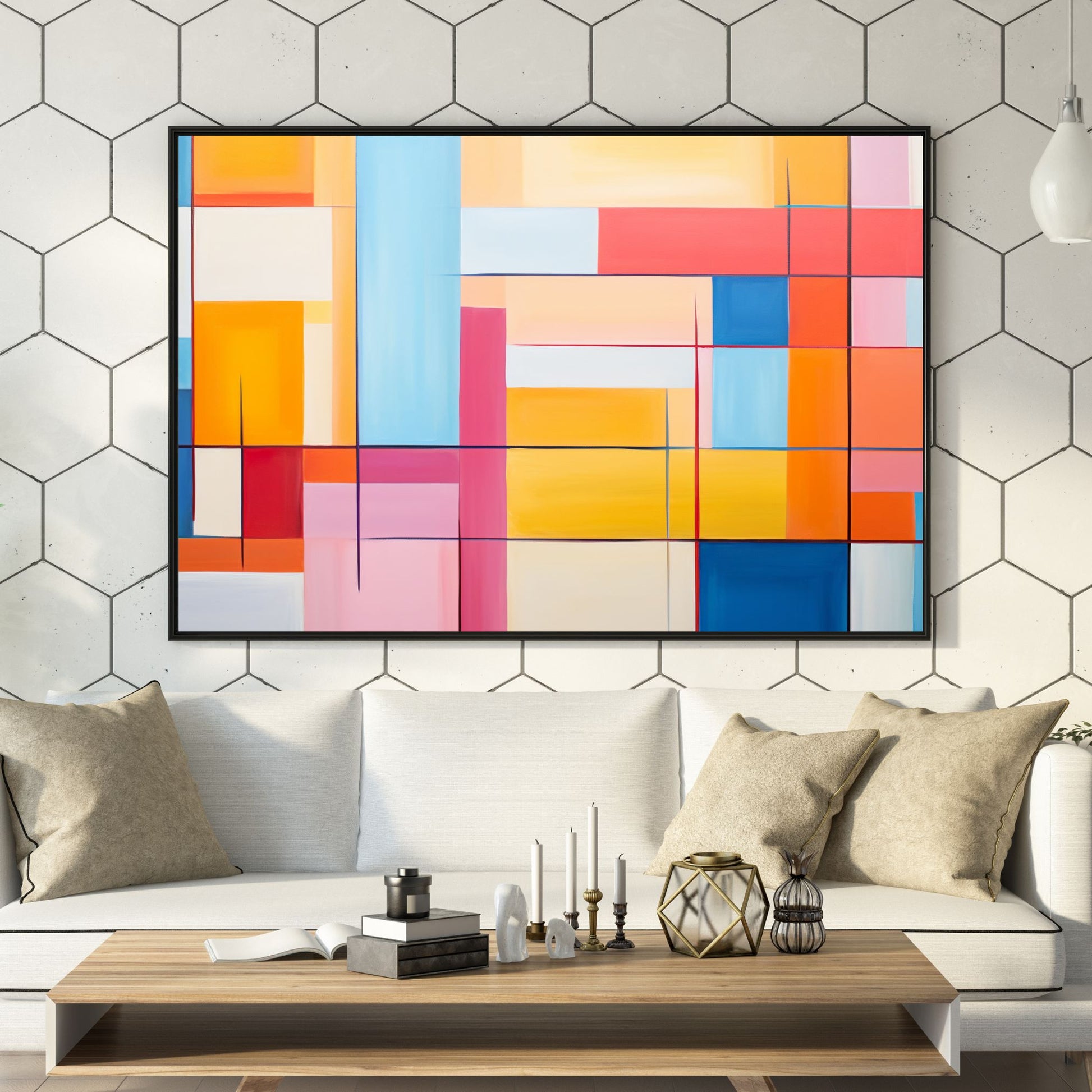 "MODERN MOSAIC: MONDRIAN REIMAGINED"