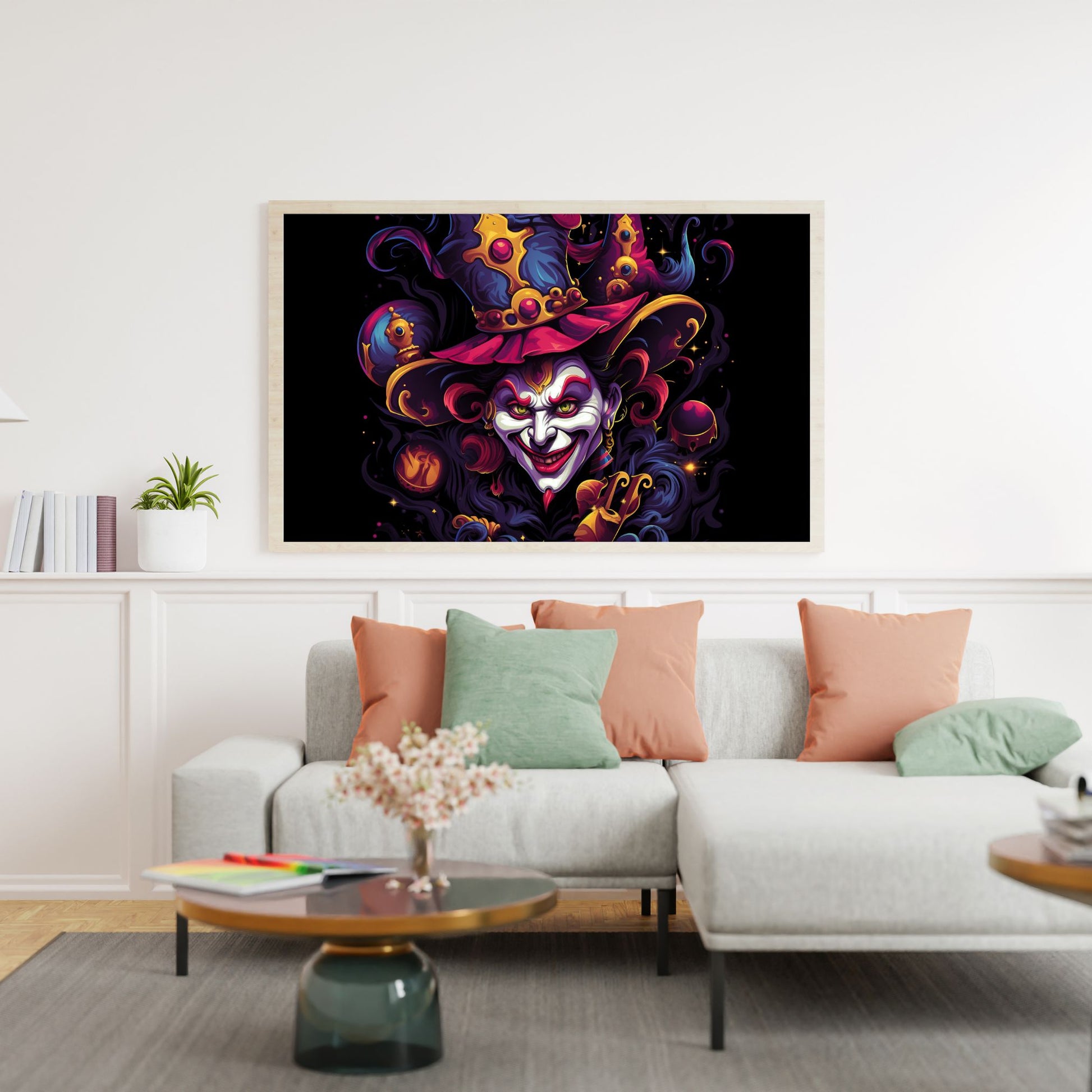 "MYSTIC JESTER CLOWN" 1