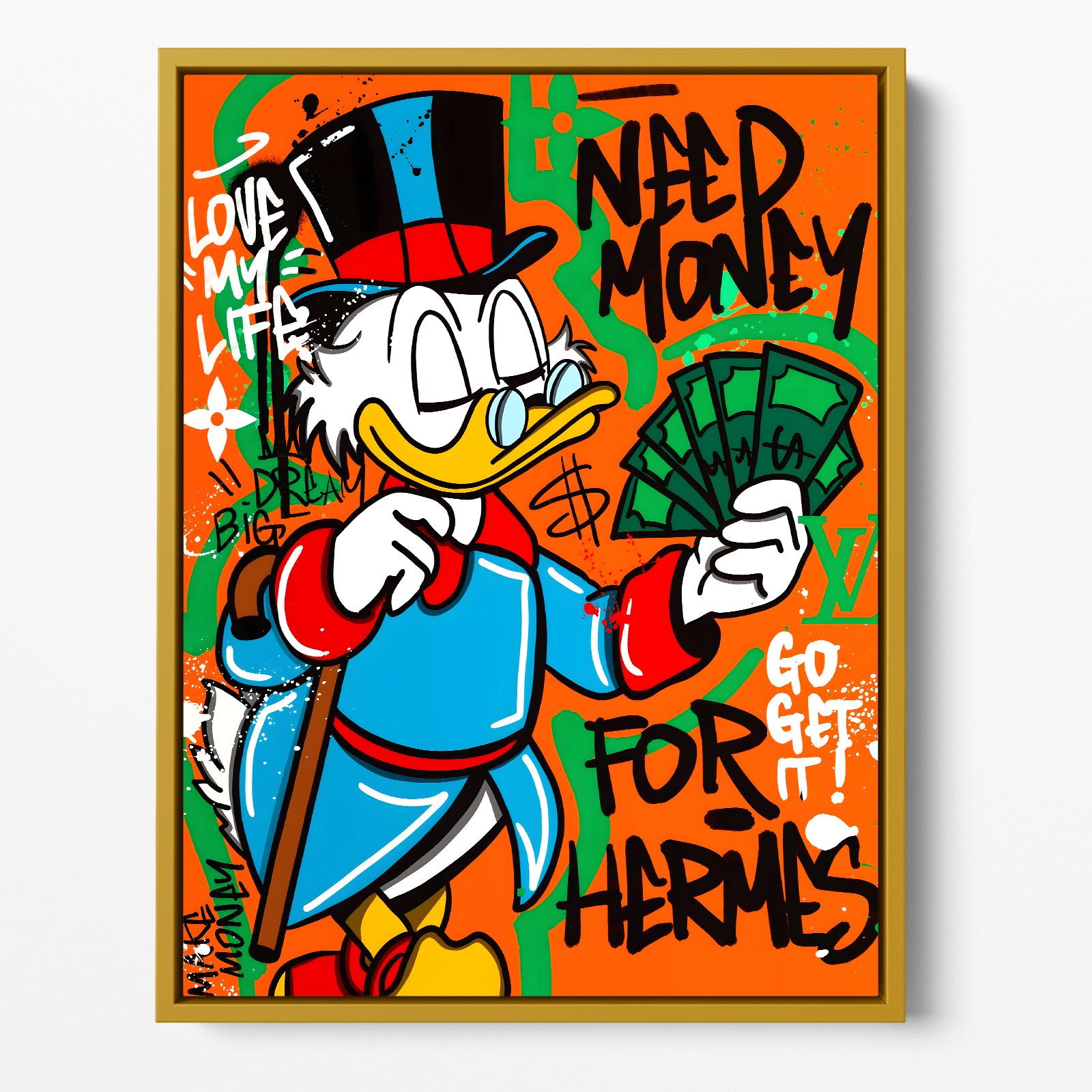 "NEED MONEY"