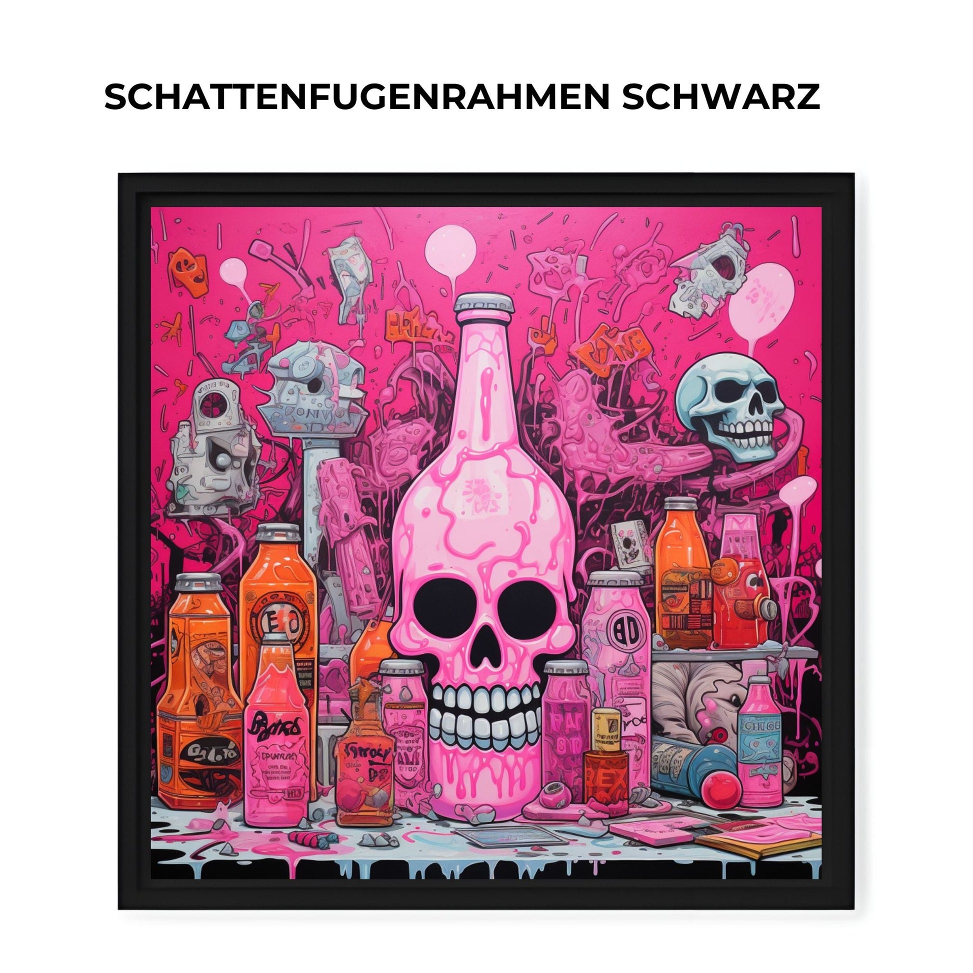 "PINK SKULL BOTTLE"