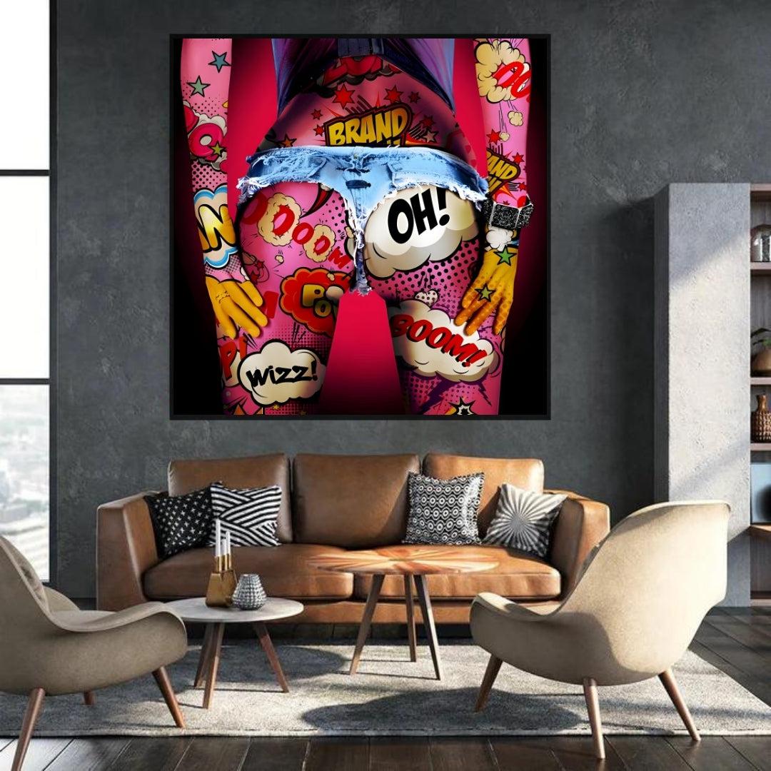 "POP ART ASS"