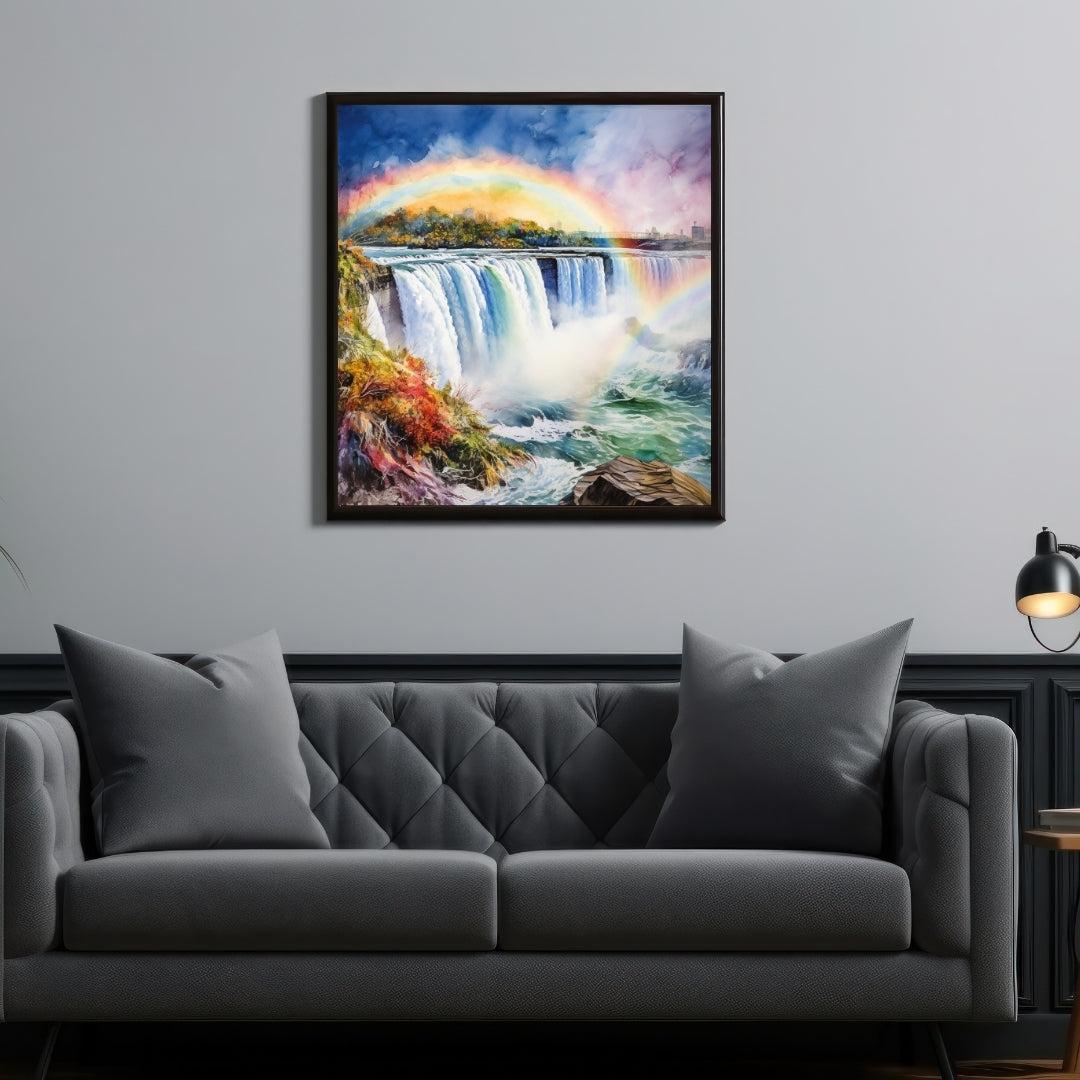 "RAINBOW WATERFALL"