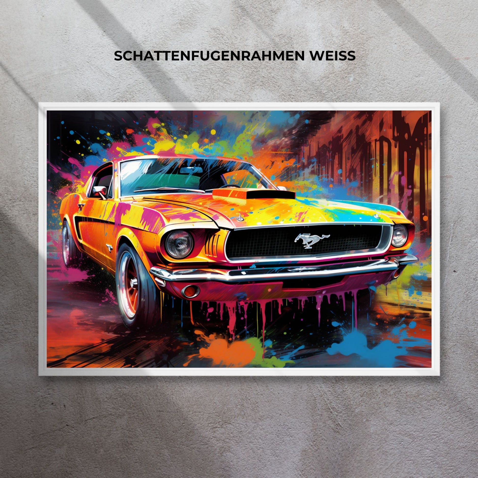 "RETRO RACER: MUSTANG IN COLOR FUSION" 2