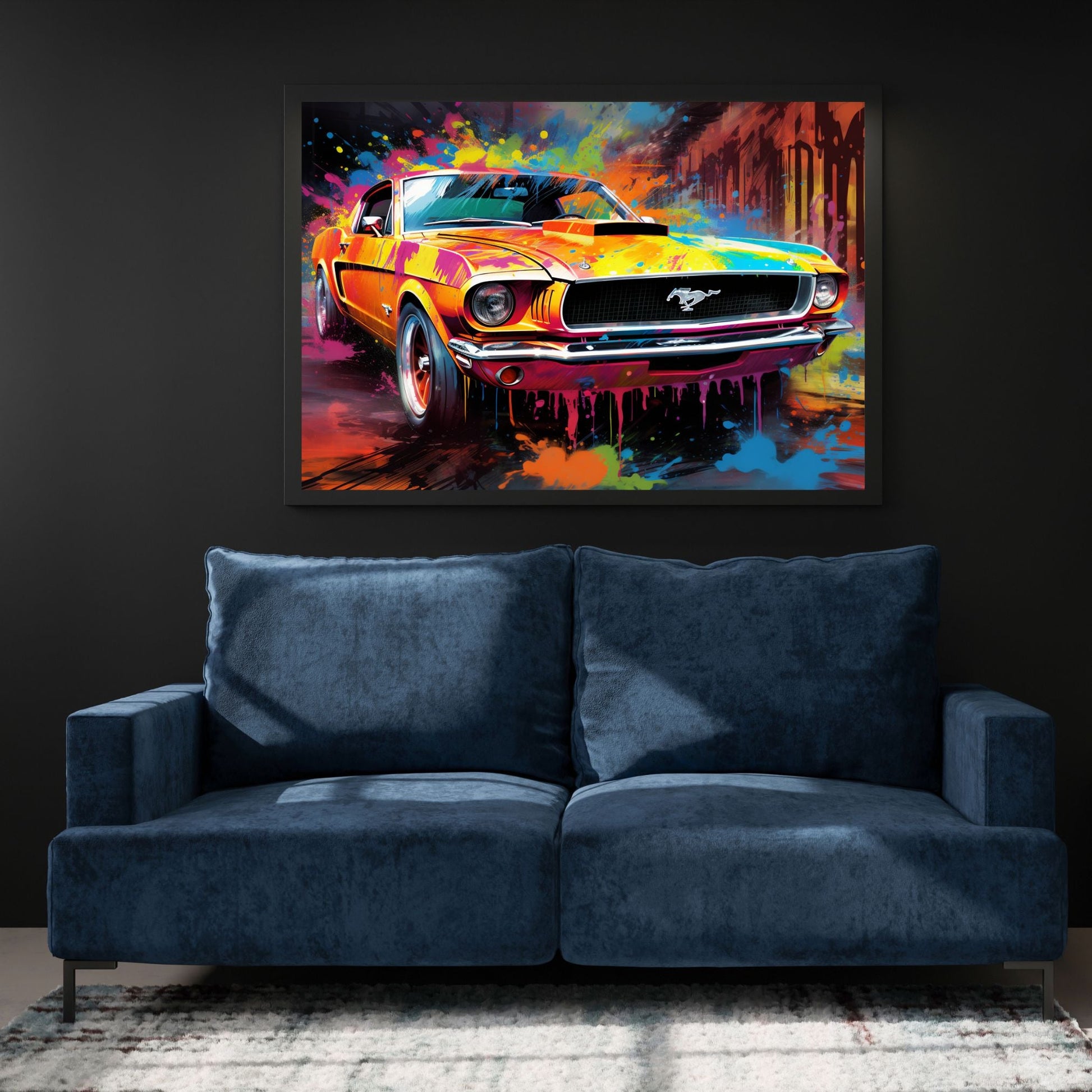 "RETRO RACER: MUSTANG IN COLOR FUSION" 2