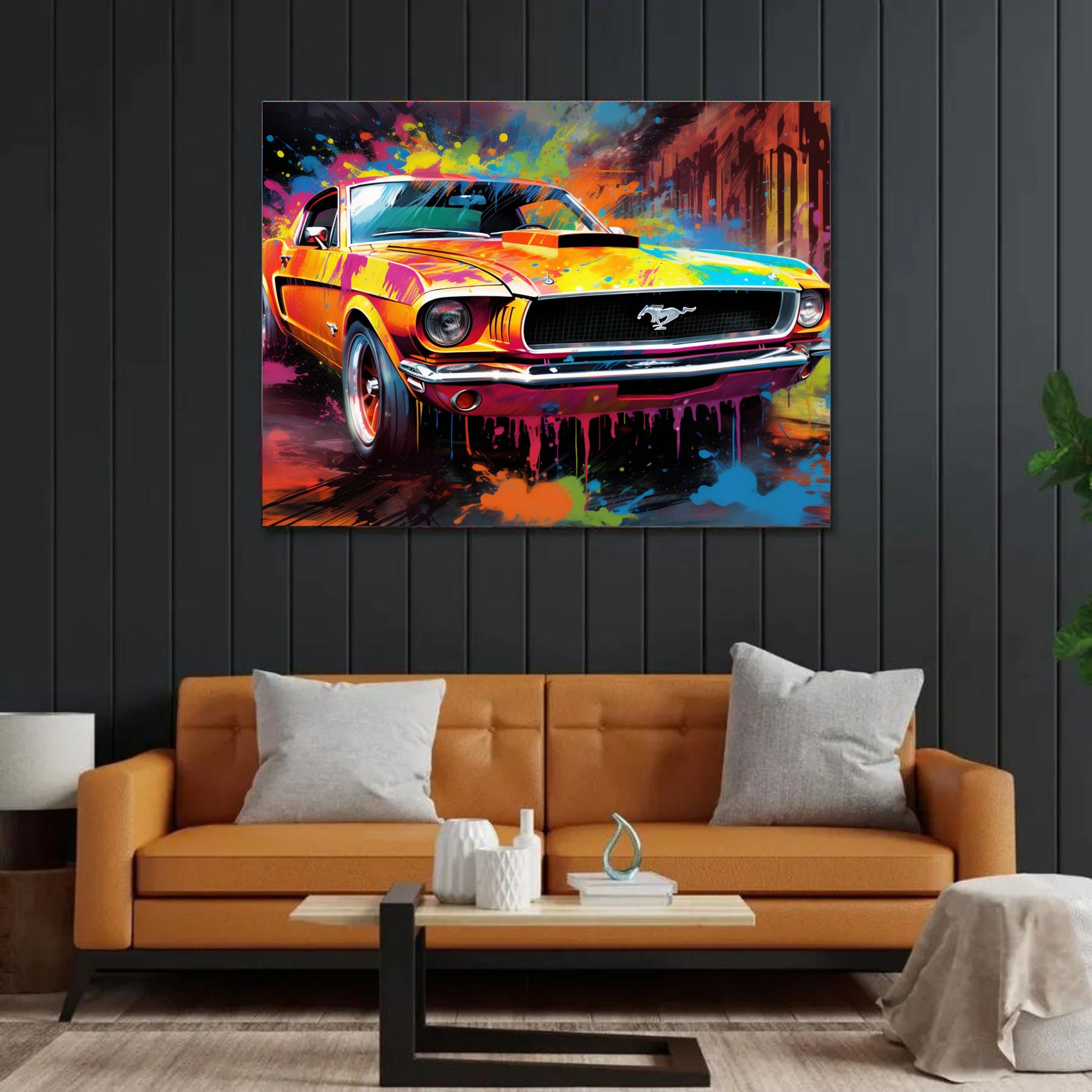 "RETRO RACER: MUSTANG IN COLOR FUSION" 2