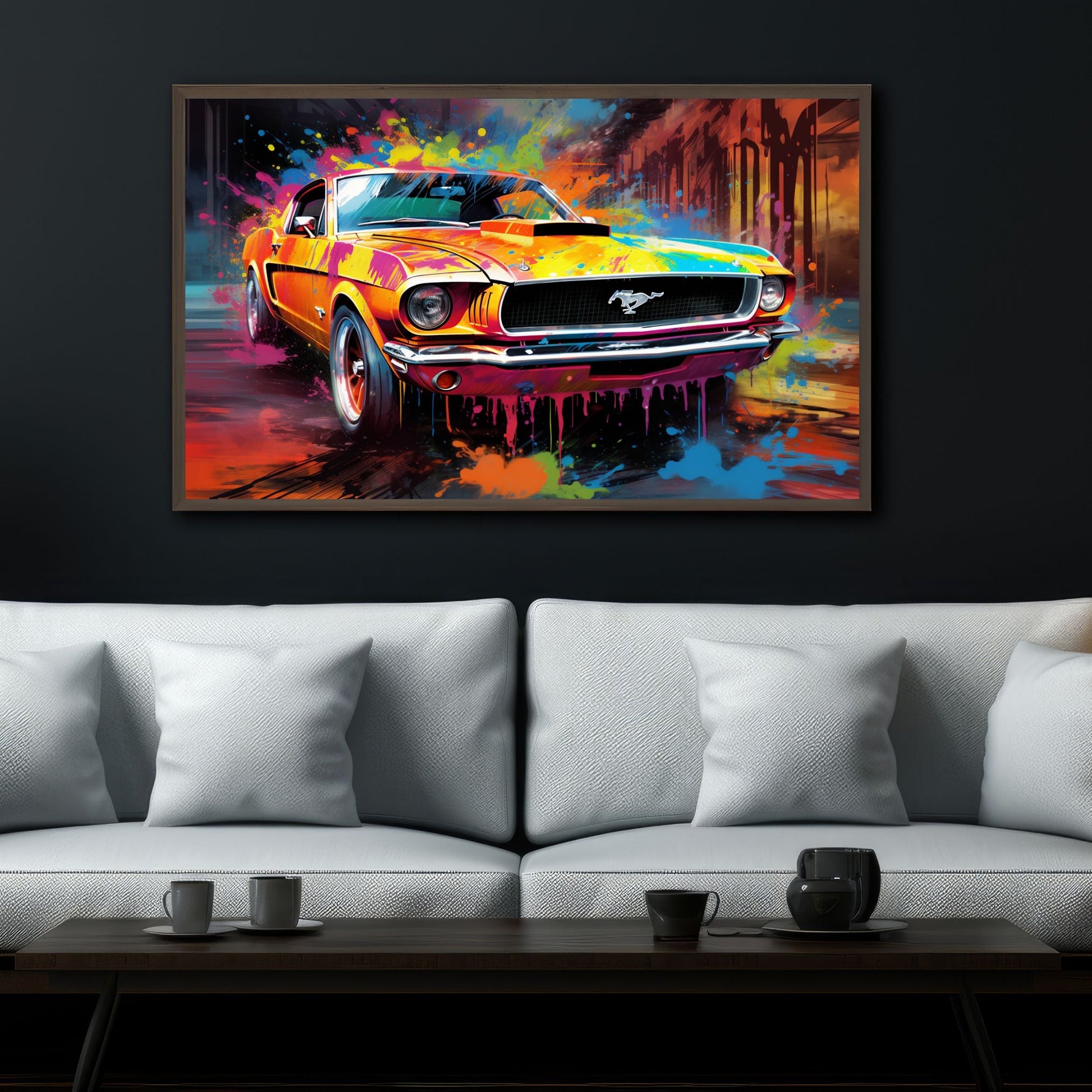 "RETRO RACER: MUSTANG IN COLOR FUSION" 2