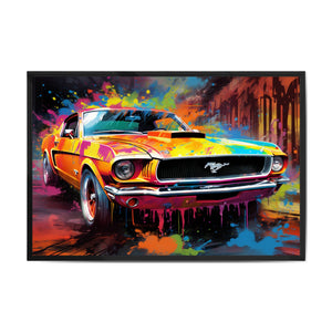 "RETRO RACER: MUSTANG IN COLOR FUSION" 2