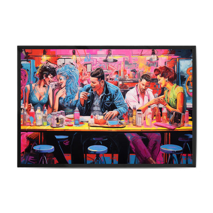 "RETRO RADIANCE: DINER DAYS IN POP ART"