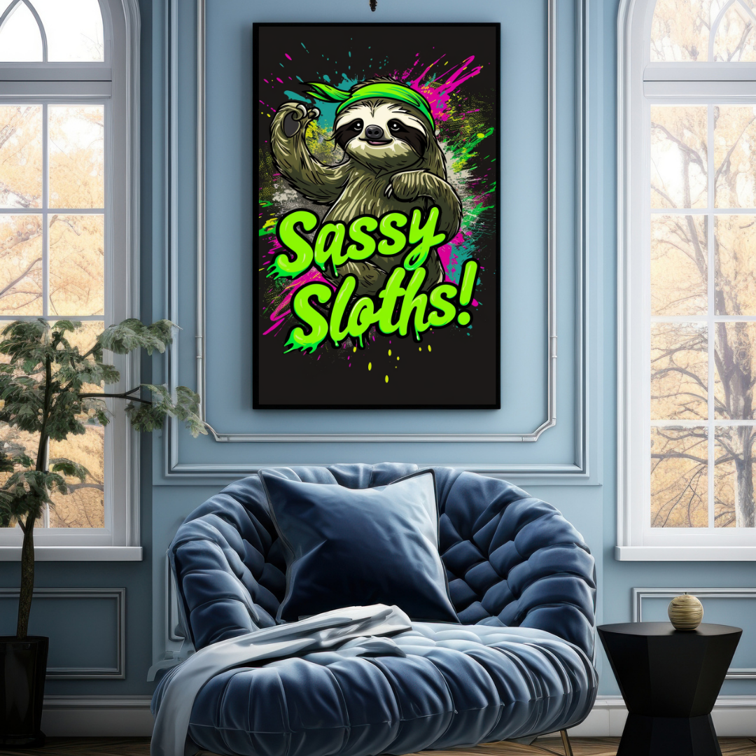 "SASSY SLOTHS!"