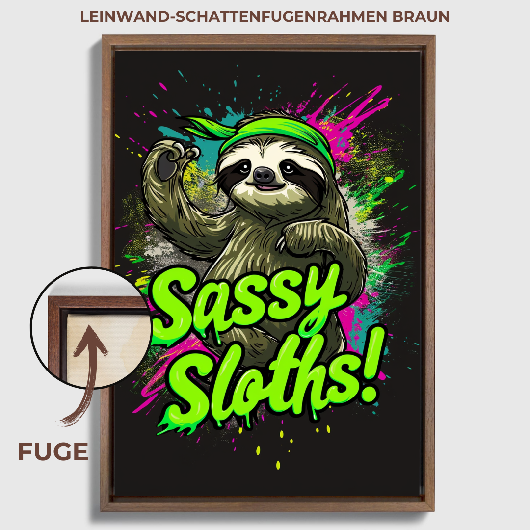 "SASSY SLOTHS!"