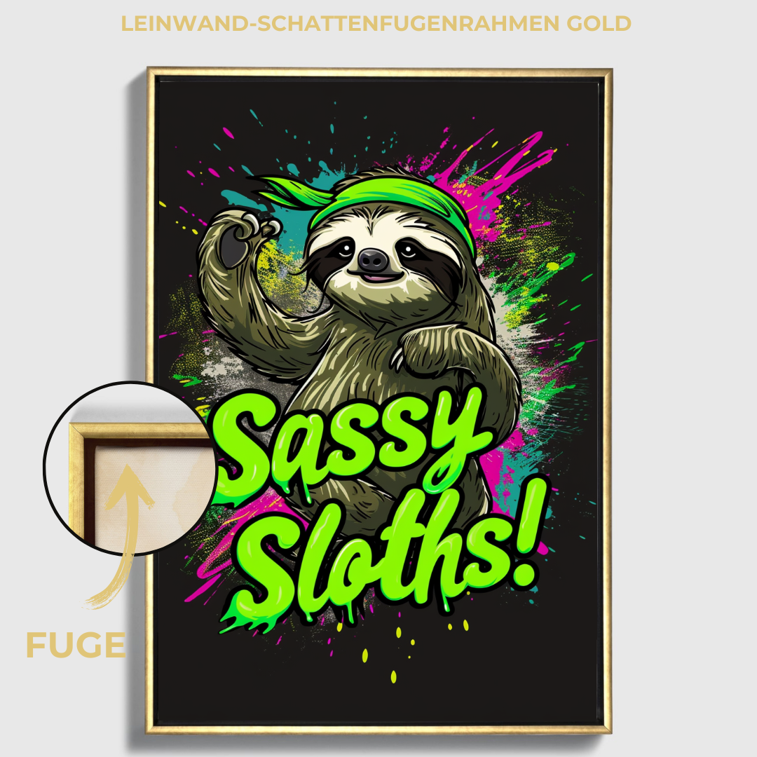 "SASSY SLOTHS!"