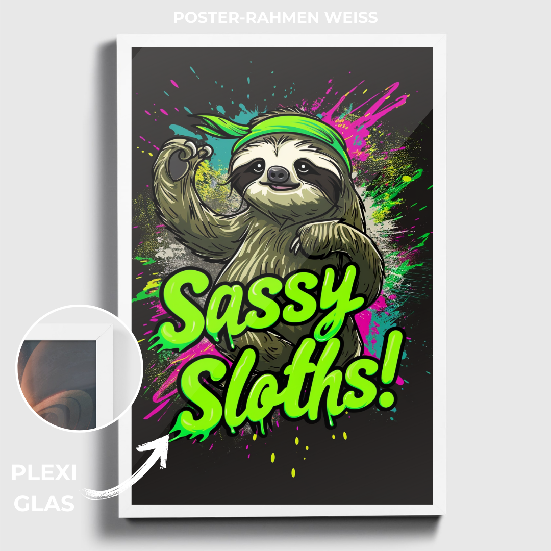 "SASSY SLOTHS!"