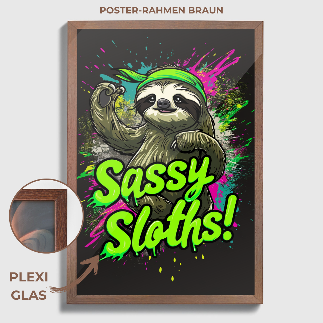 "SASSY SLOTHS!"