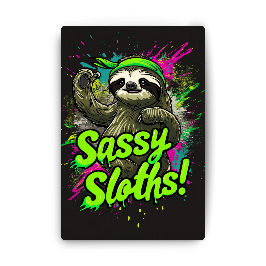 "SASSY SLOTHS!"