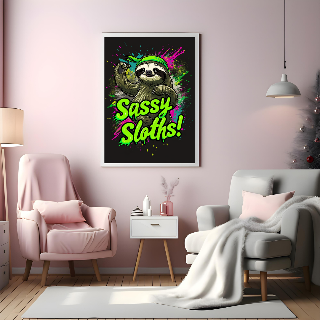 "SASSY SLOTHS!"