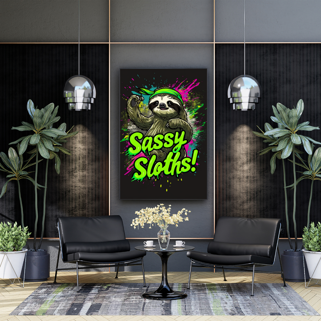 "SASSY SLOTHS!"