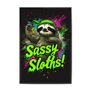 "SASSY SLOTHS!"