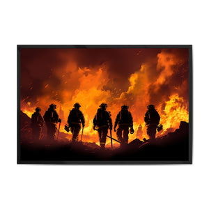 "SHADOWS OF VALOR: FIREFIGHTERS AGAINST THE BLAZE"