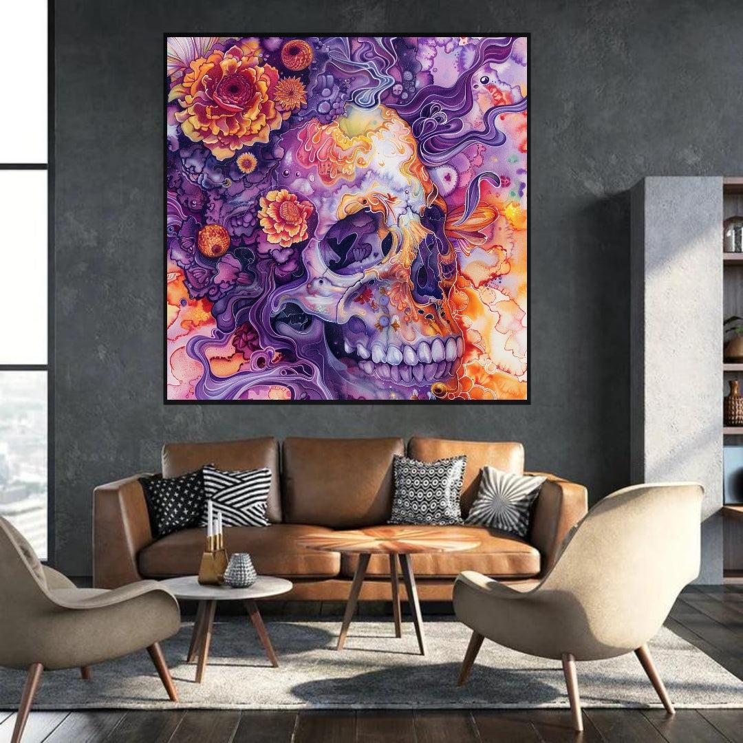 "SKULL COLOR EXPLOSION"