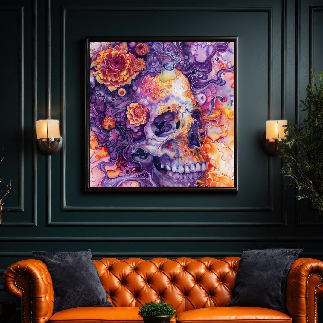 "SKULL COLOR EXPLOSION"