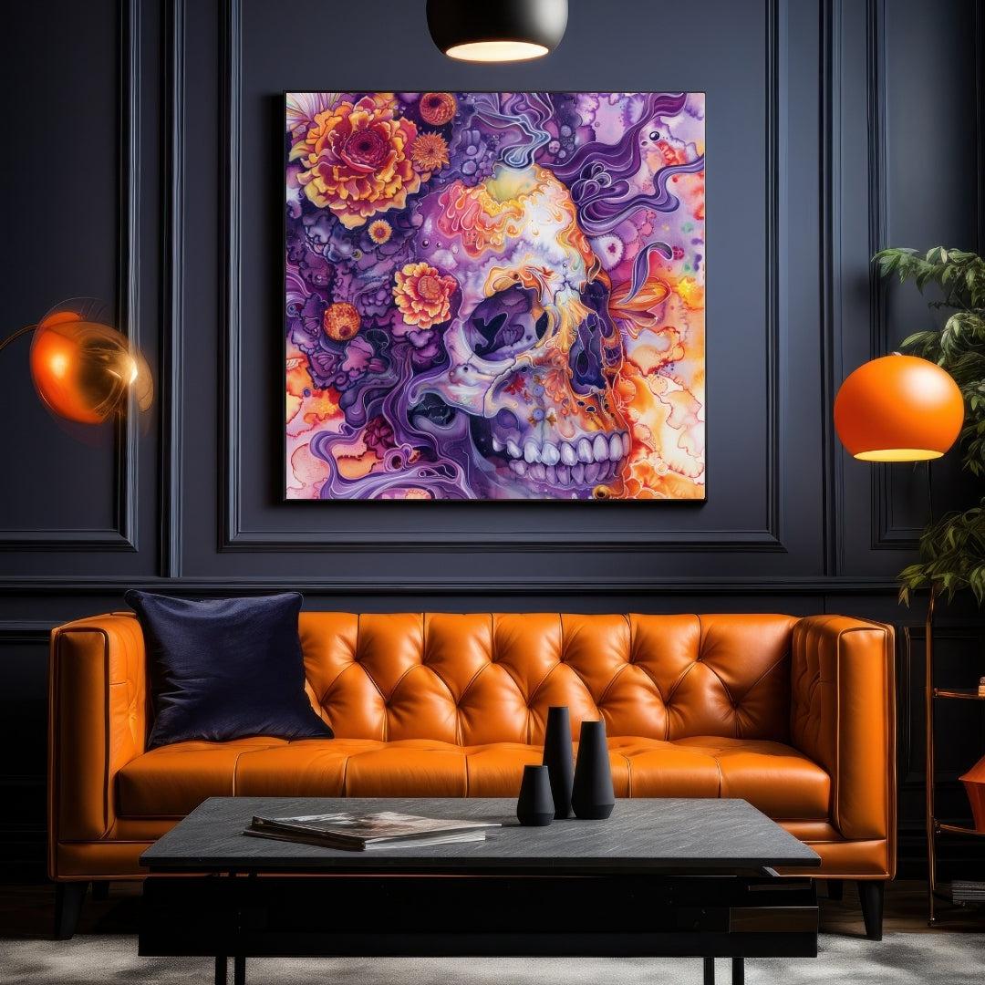 "SKULL COLOR EXPLOSION"