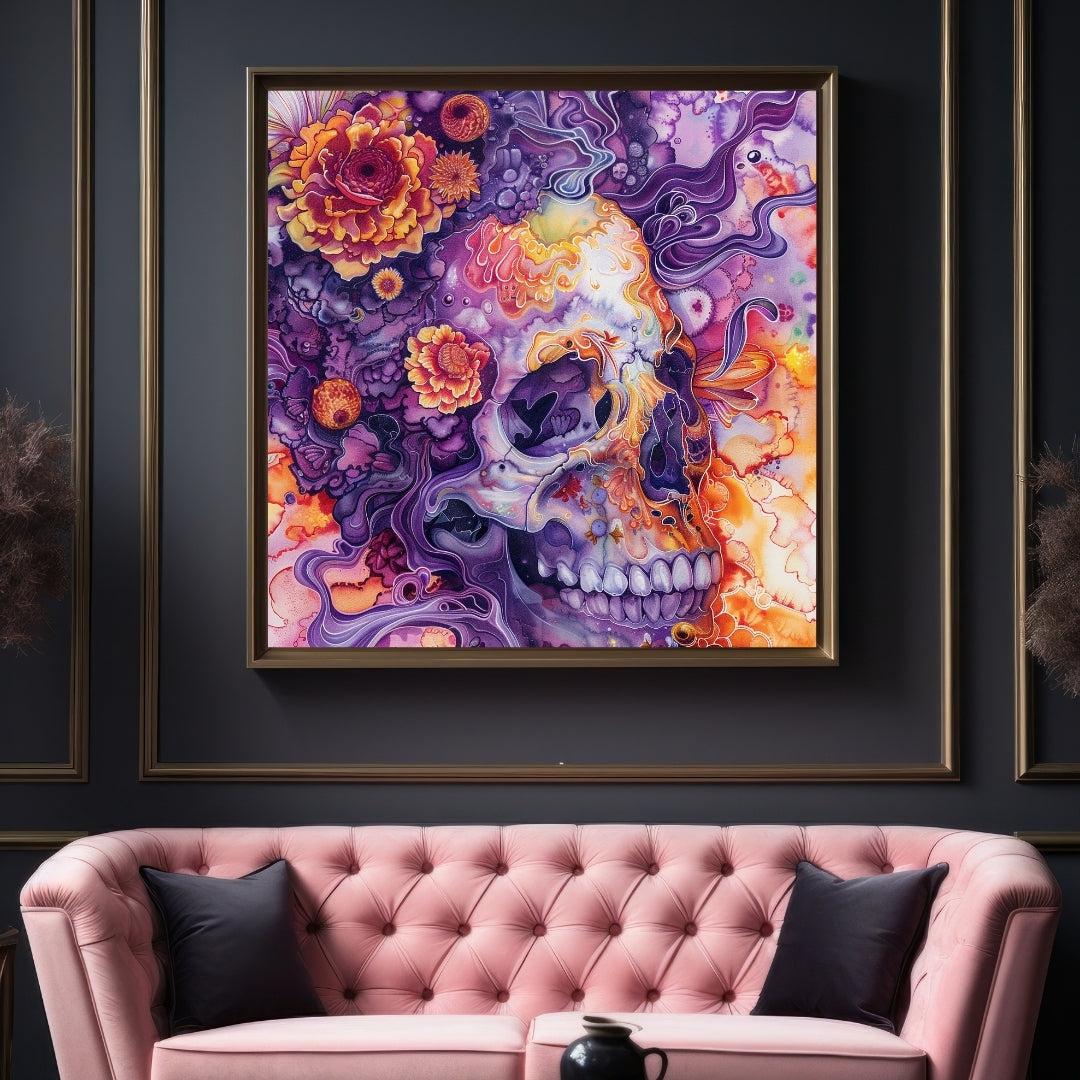 "SKULL COLOR EXPLOSION"