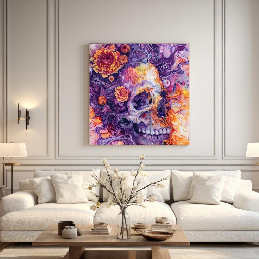 "SKULL COLOR EXPLOSION"