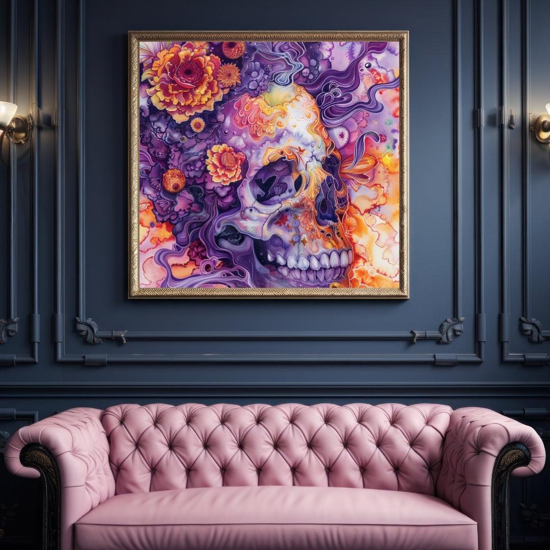 "SKULL COLOR EXPLOSION"