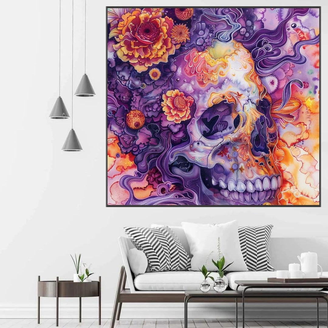 "SKULL COLOR EXPLOSION"