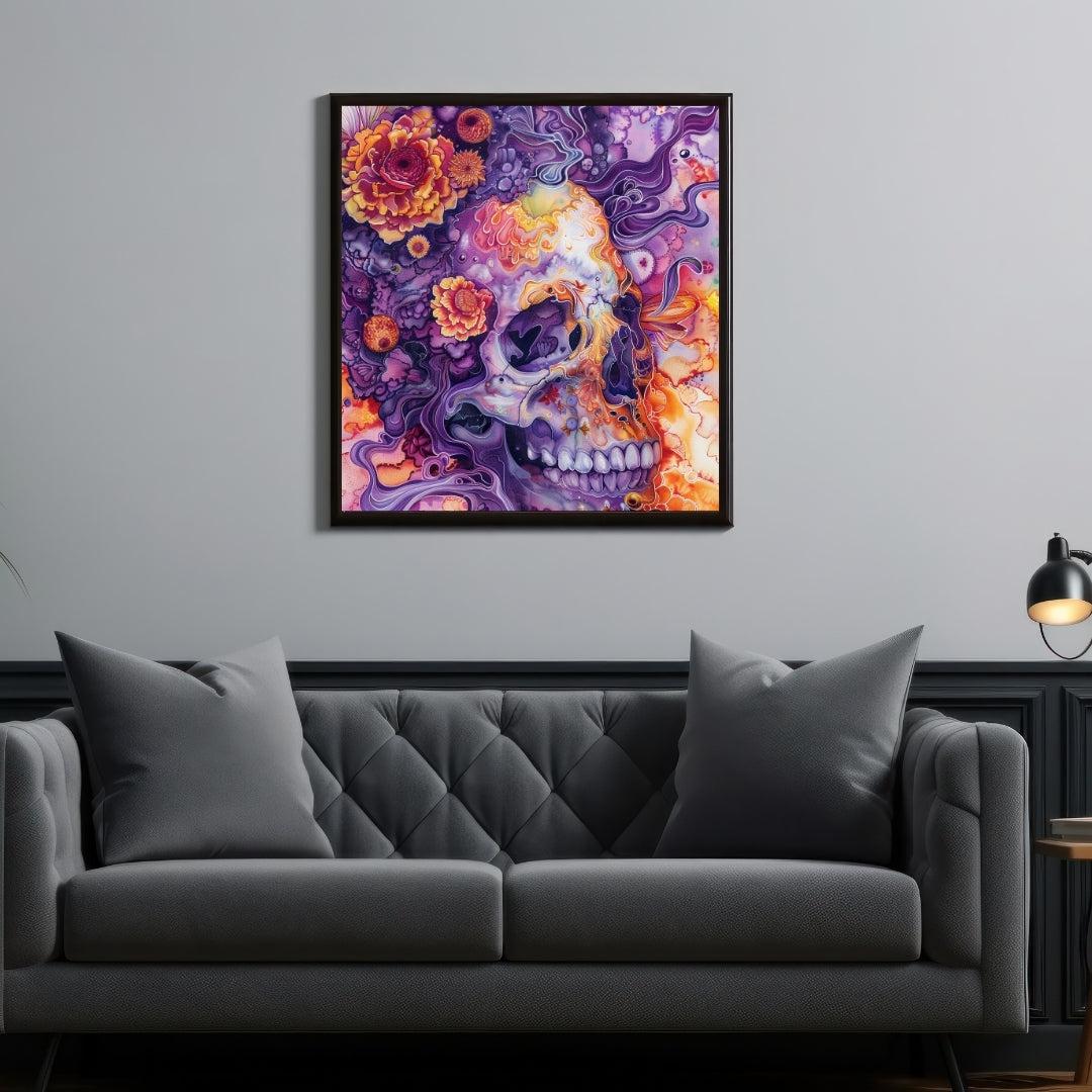 "SKULL COLOR EXPLOSION"