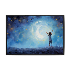 "STARGAZER'S DREAM: REACHING FOR THE MOON"