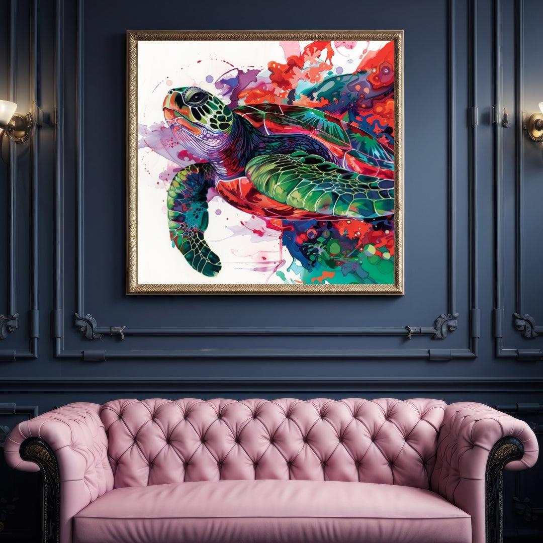 "TURTLE COLOR EXPLOSION" 2