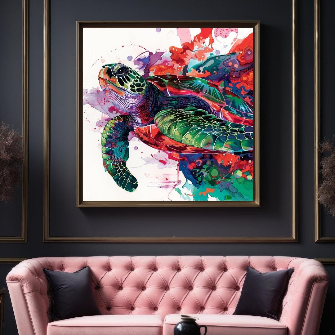 "TURTLE COLOR EXPLOSION" 2