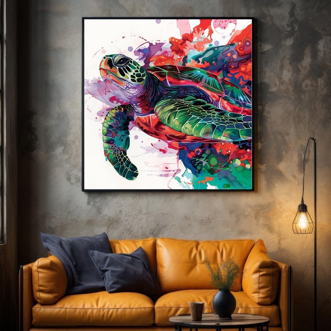 "TURTLE COLOR EXPLOSION" 2