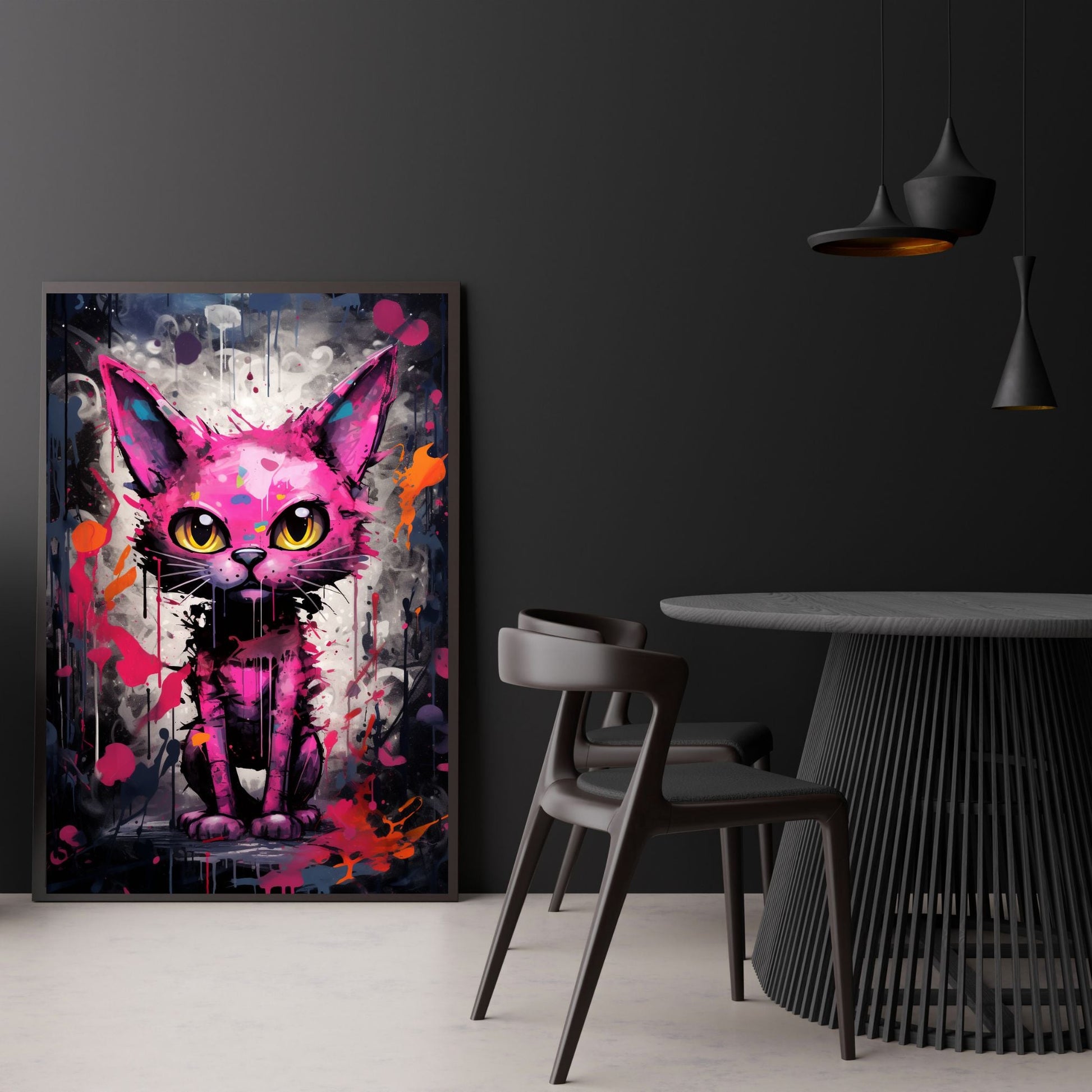 "URBAN CAT IN PINK"