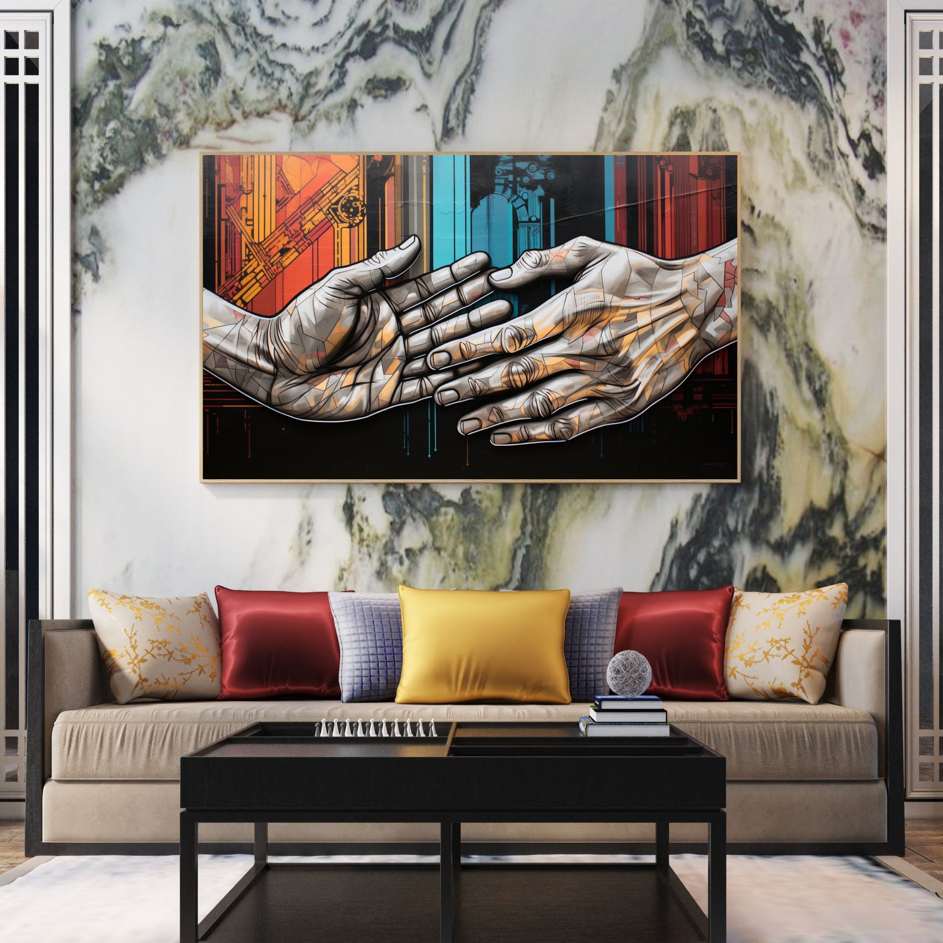 "URBAN SYNTHESIS: THE MEETING OF HANDS"